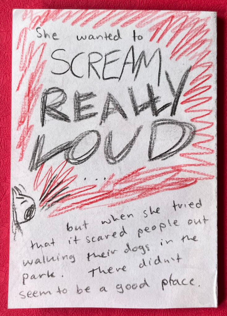 Zine example: Tiny Therapy Tale